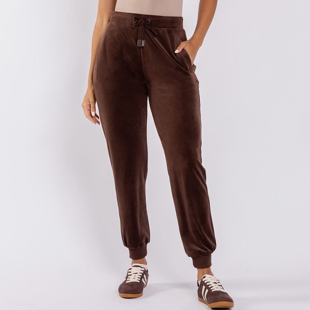 Calça Feminina Esportiva Jogger em Plush Scream