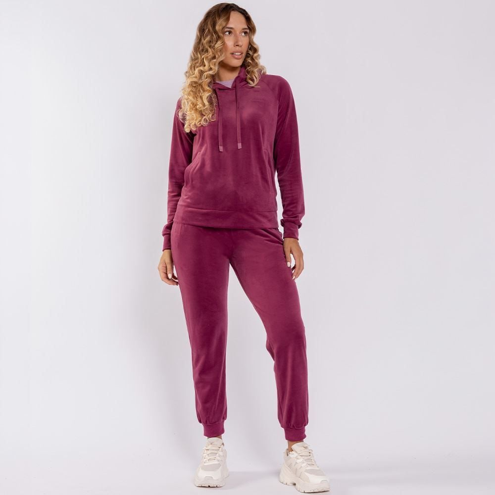 Calça Feminina Esportiva Jogger em Plush Scream