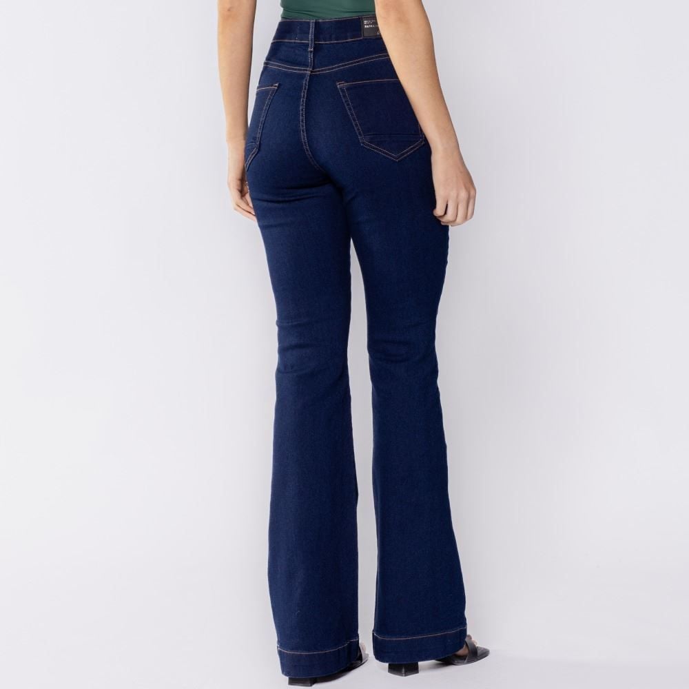 Calça Feminina Jeans Flare Patricia Foster