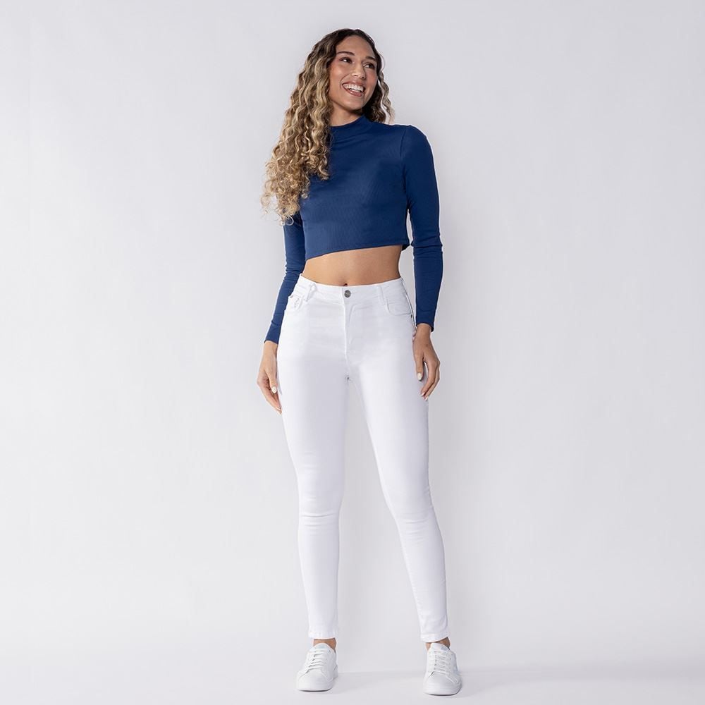 Calça Feminina Jeans Skinny Básica Boby Blues