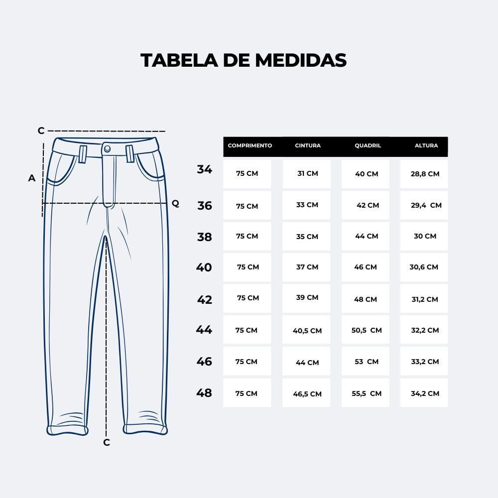 Calça Feminina Jeans Skinny Patricia Foster