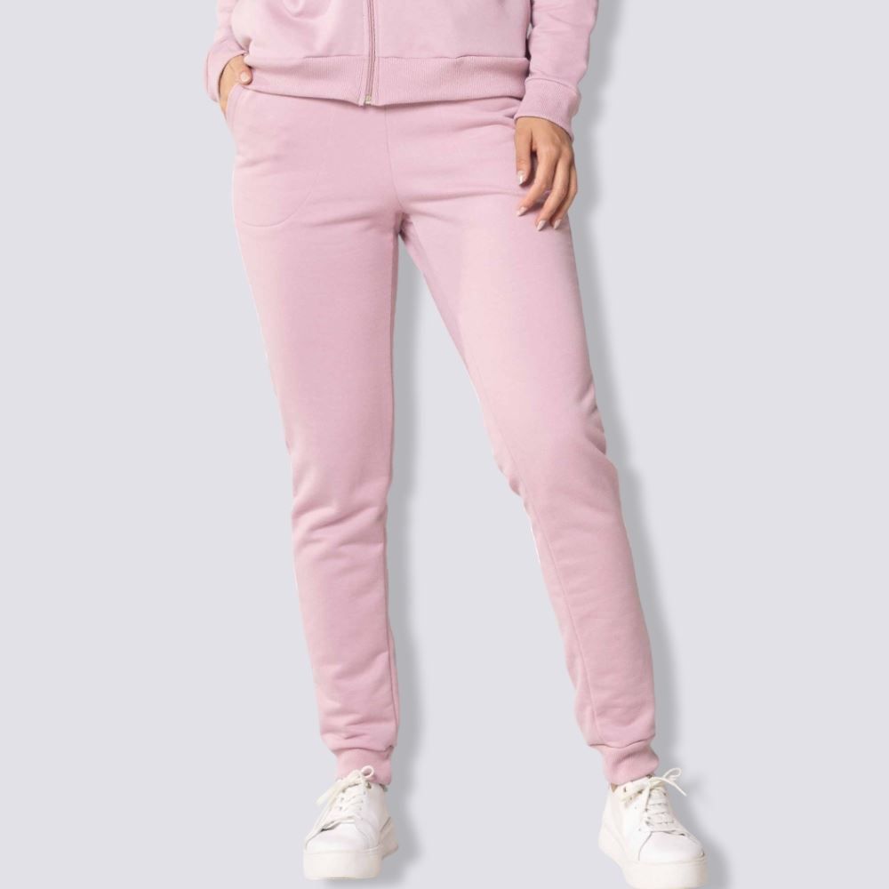 Calça Feminina Jogger De Moletom Peluciado Patricia Foster