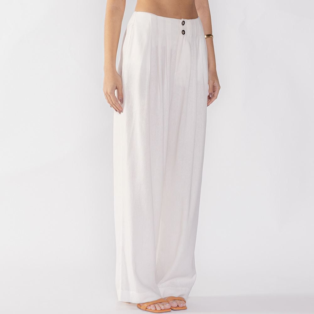 Calça Feminina Reta De Alfaiataria Ibis