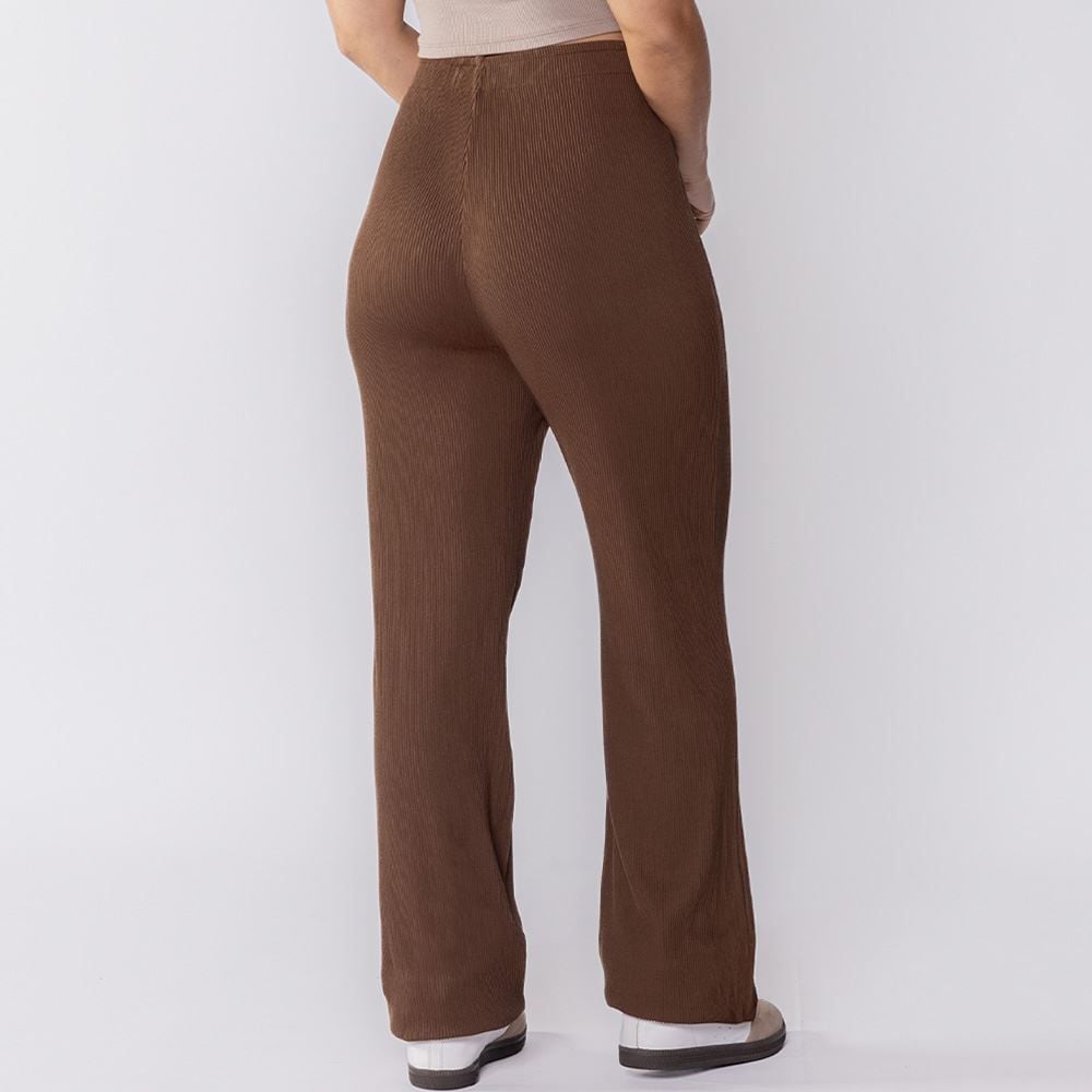 Calça Feminina Reta De Viscose Patricia Foster
