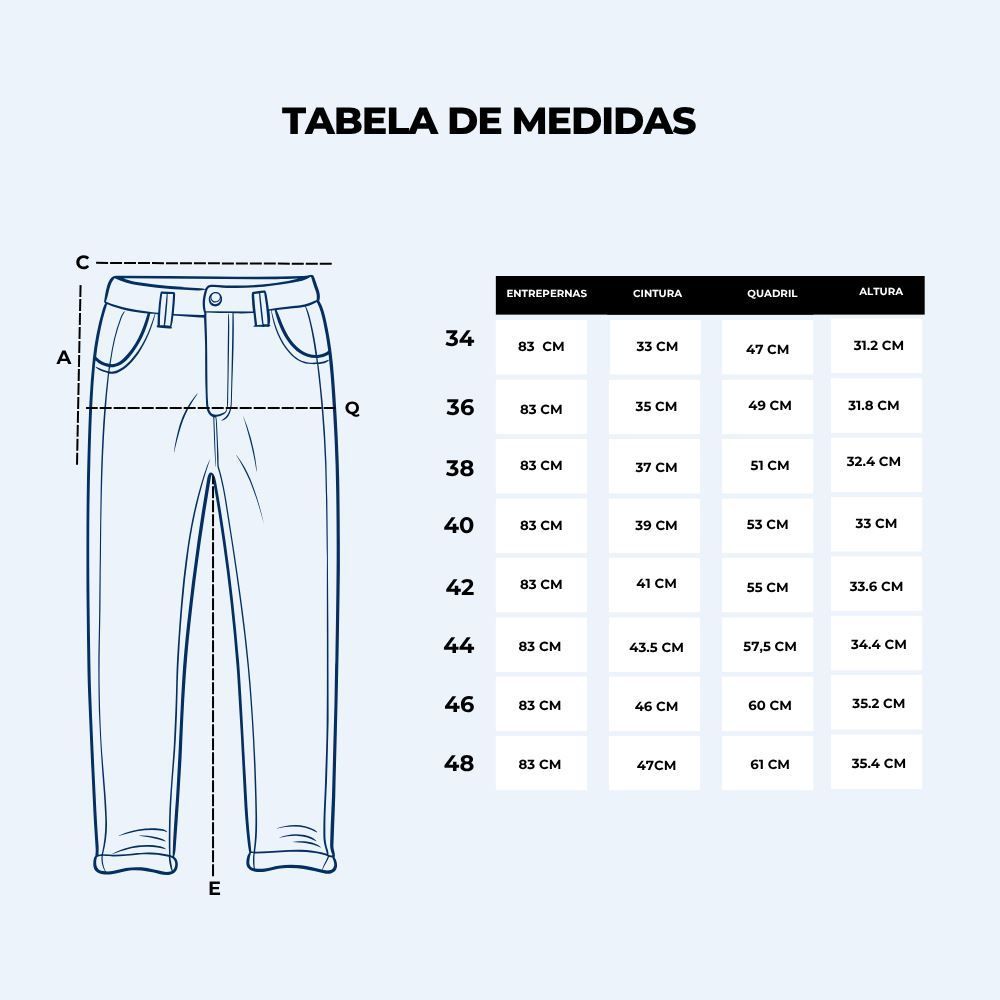 Calça Feminina Wide Leg Cargo Jeans Boby Blues