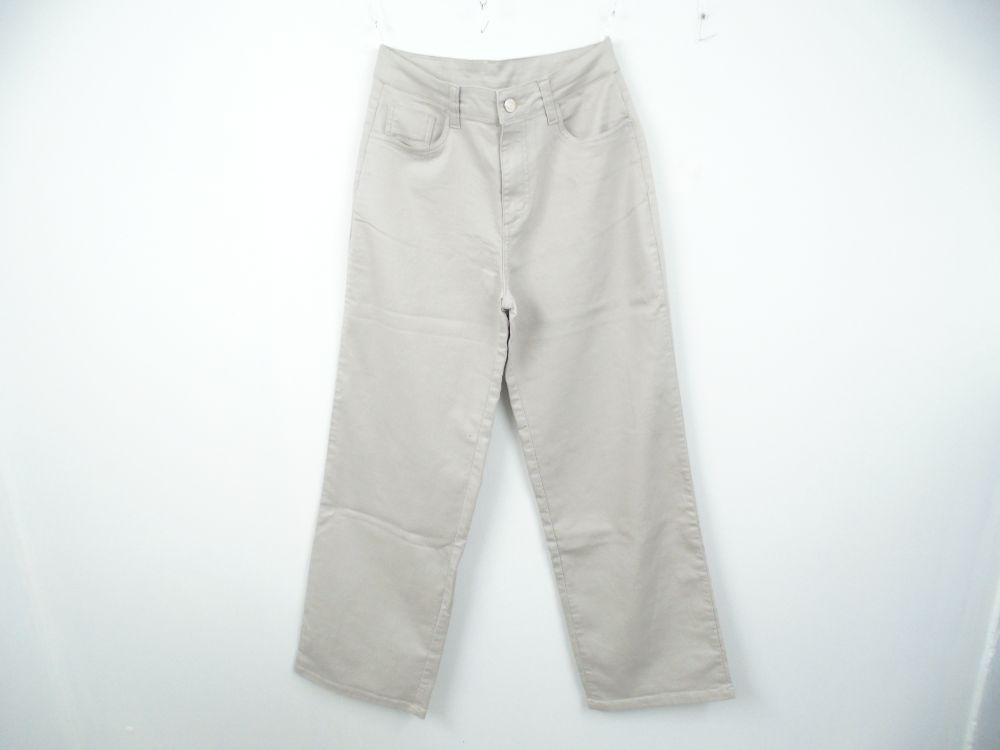 Calça Feminina Wide Leg Sarja Sawary