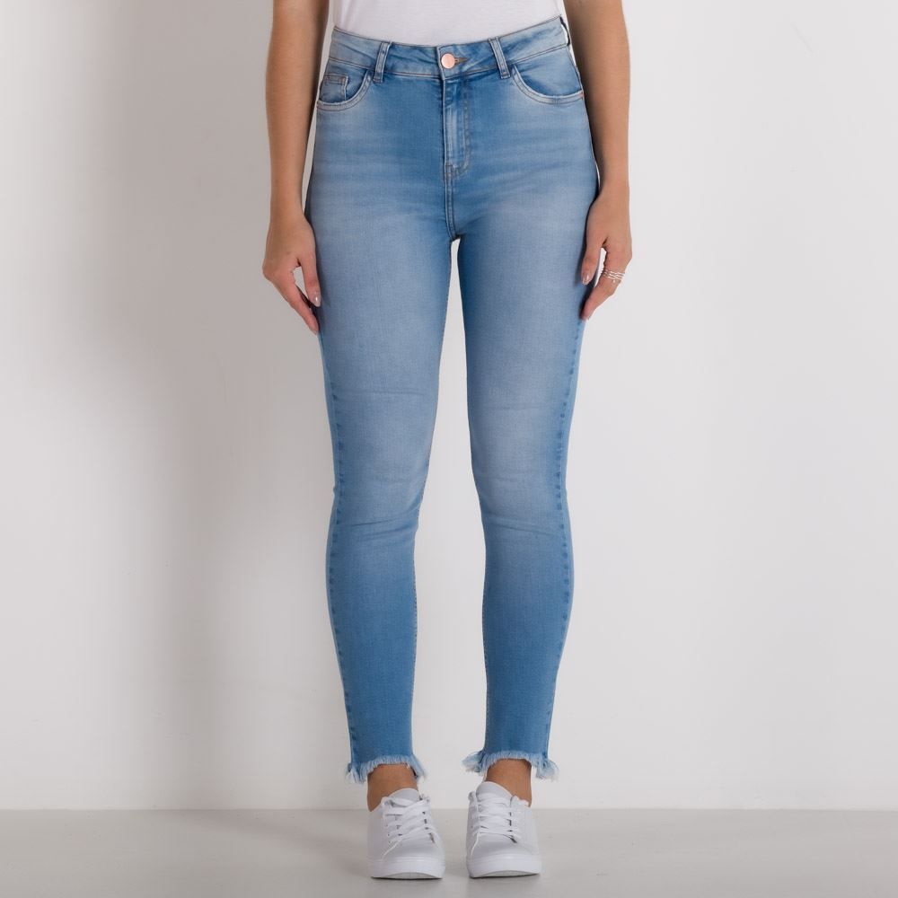 Calça Jeans Cigarrete Clara Boby Blues