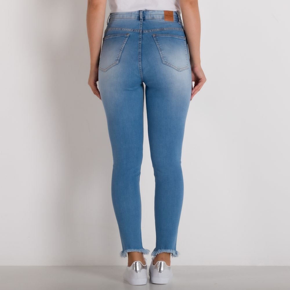 Calça Jeans Cigarrete Clara Boby Blues