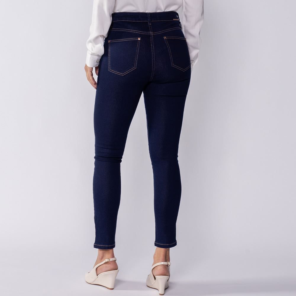 Calça Jeans Feminina Cigarrete Patricia Foster