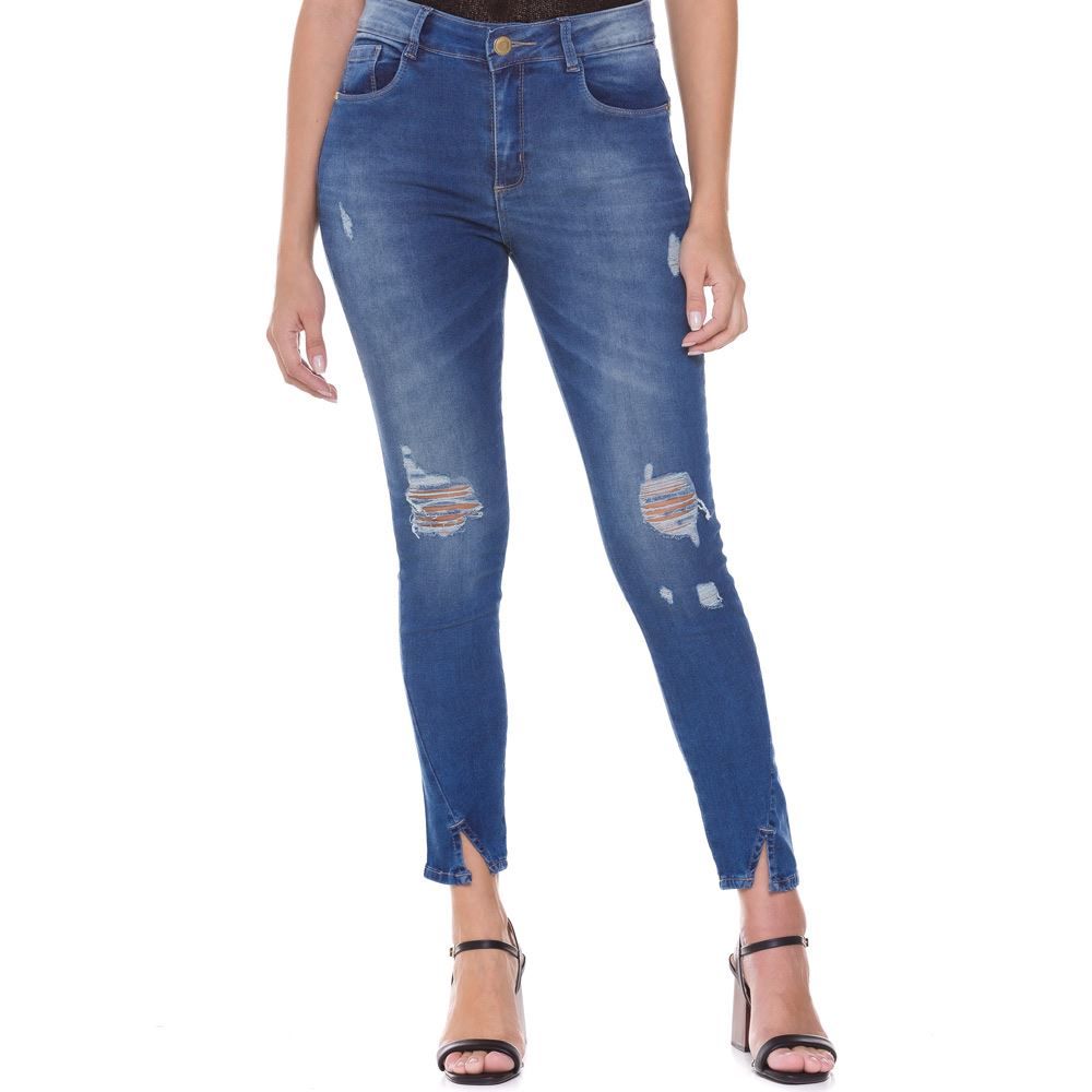 Calça Jeans Cigarrete Zune By Sabrina Sato