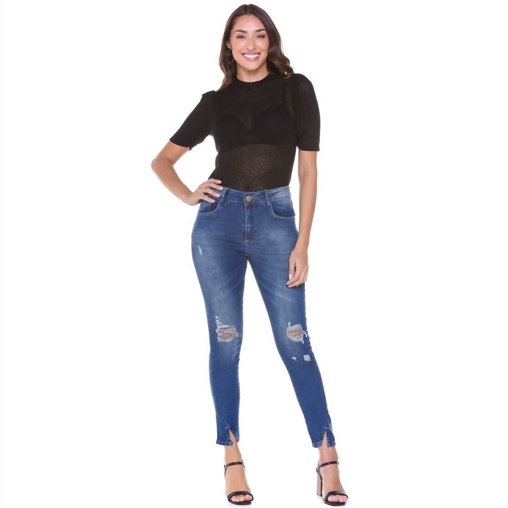 Calça Jeans Cigarrete Zune By Sabrina Sato