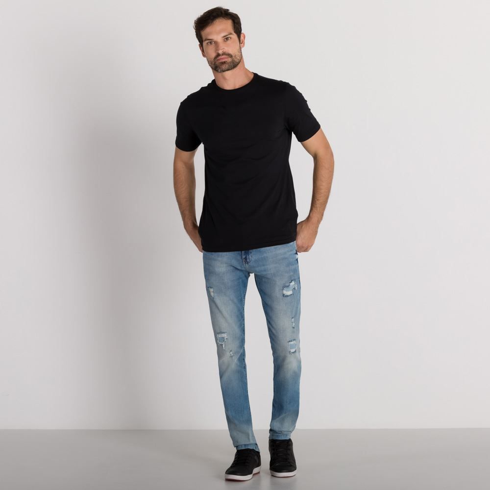 Calça Jeans Denim Rock&Soda