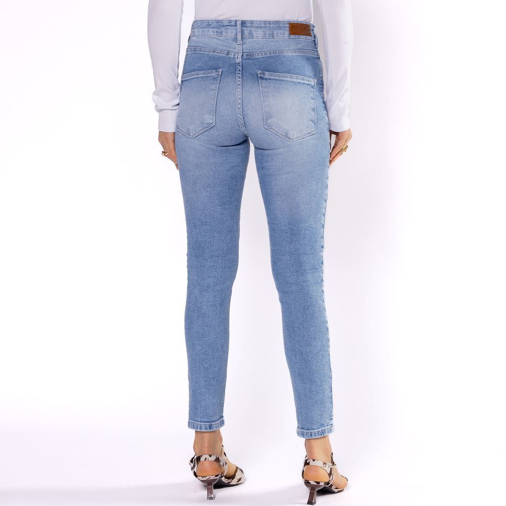 Calça Jeans Feminina Cigarrete Patricia Foster