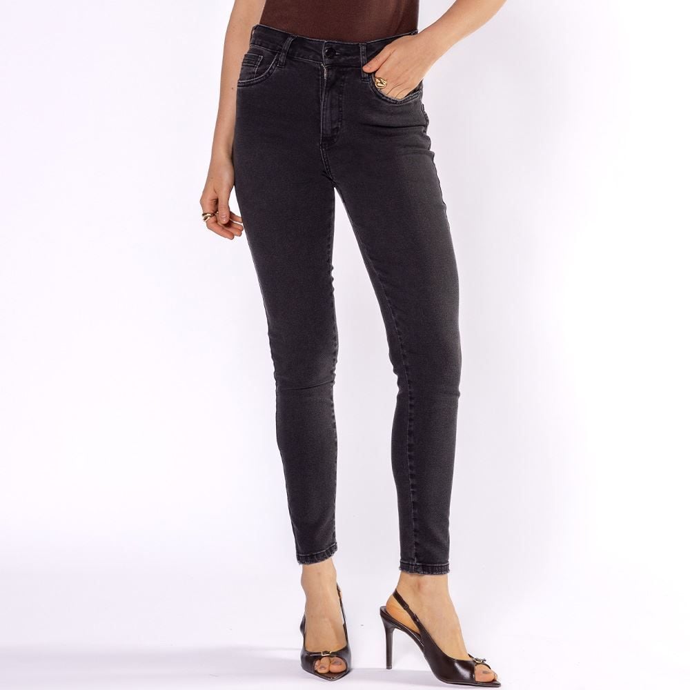 Calça Jeans Feminina Cigarrete Patricia Foster