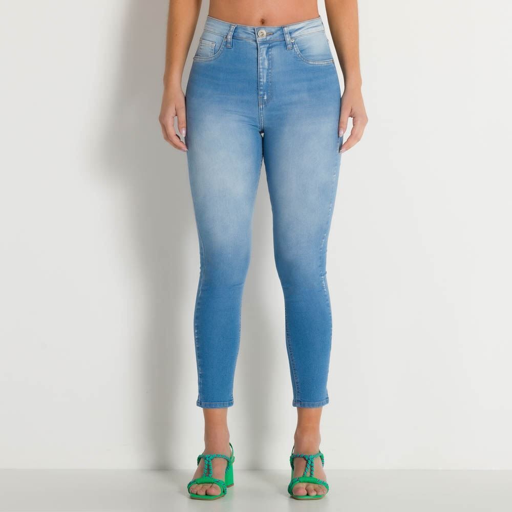 Calça Jeans Feminina Cigarrete Patricia Foster