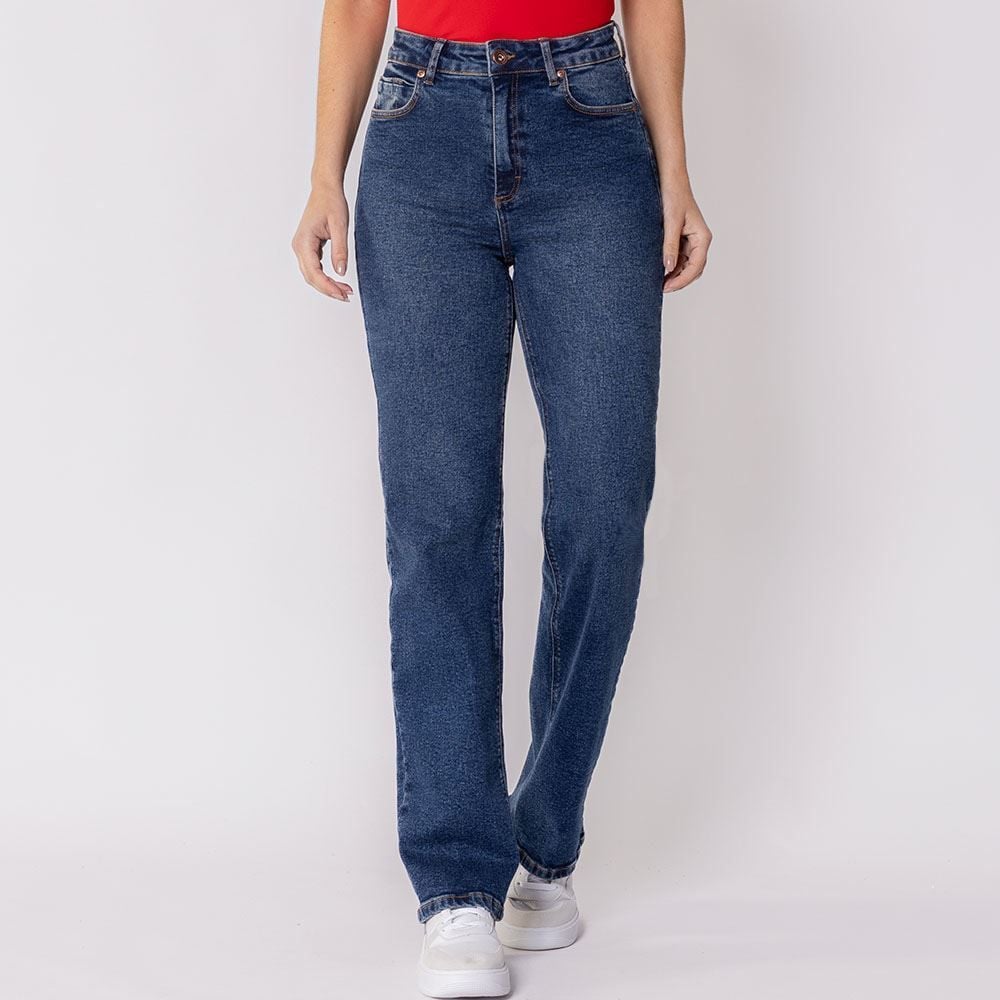 Calça Jeans Feminina Flare Patricia Foster