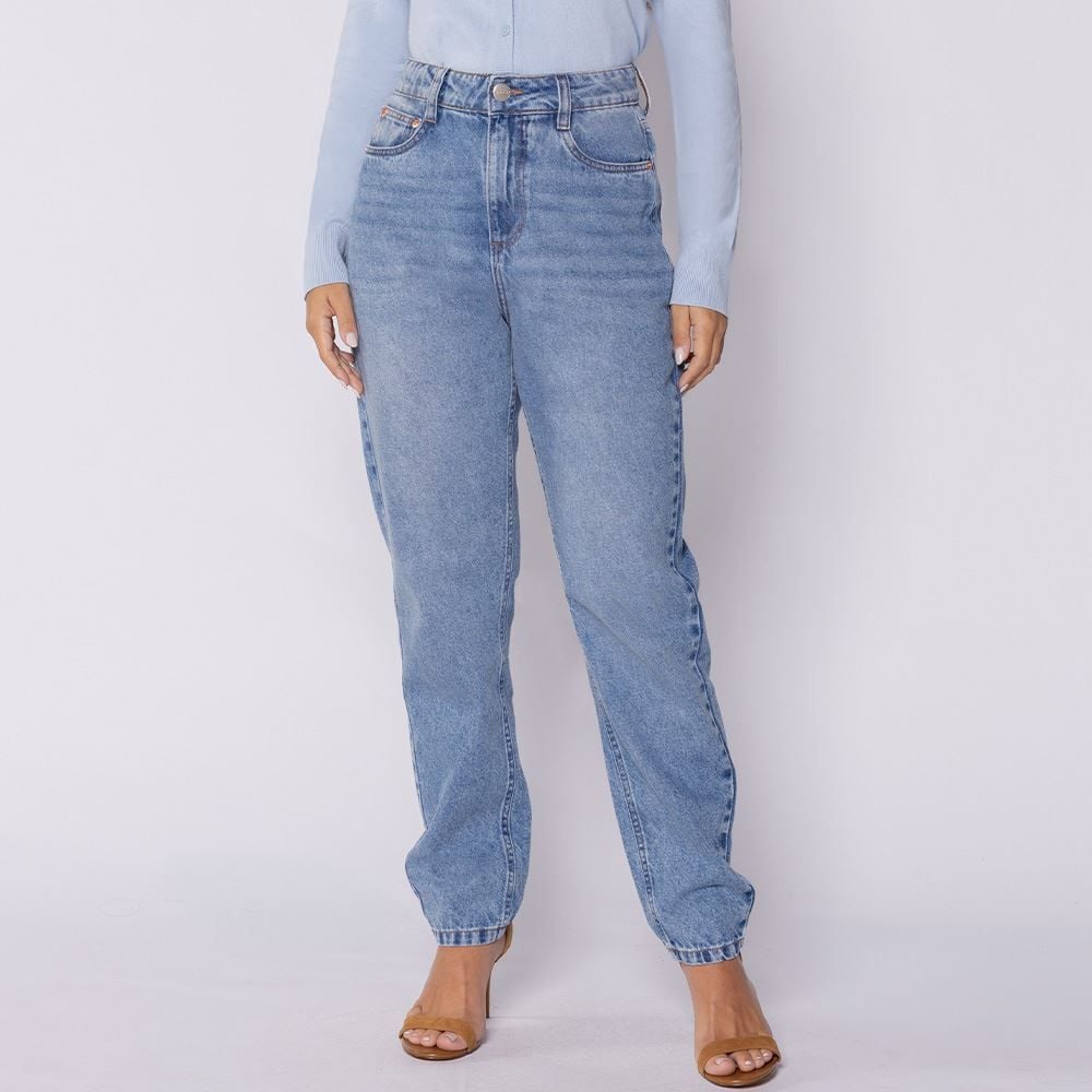 Calça Jeans Feminina Mom Patricia Foster