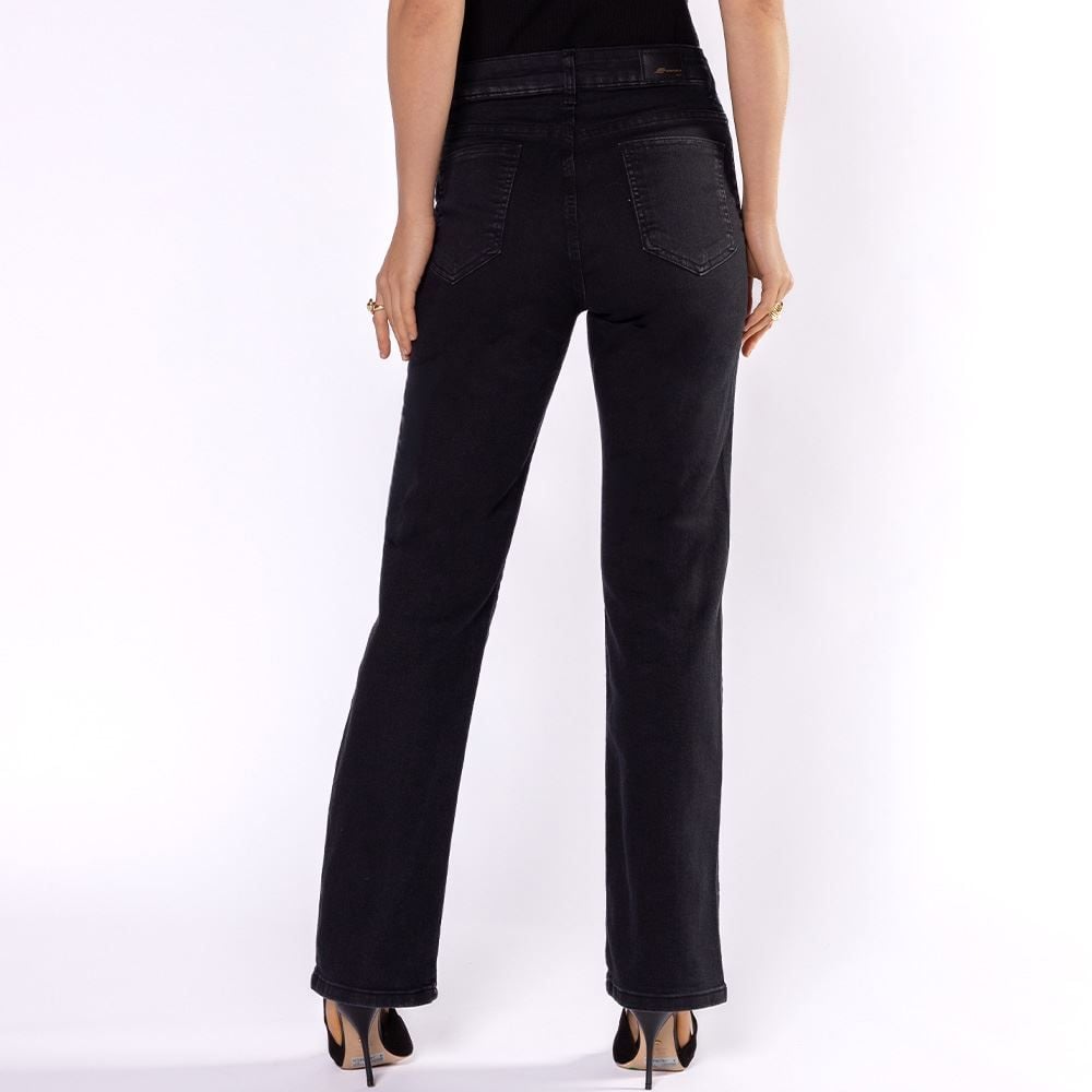 Calça Jeans Feminina Reta Sawary