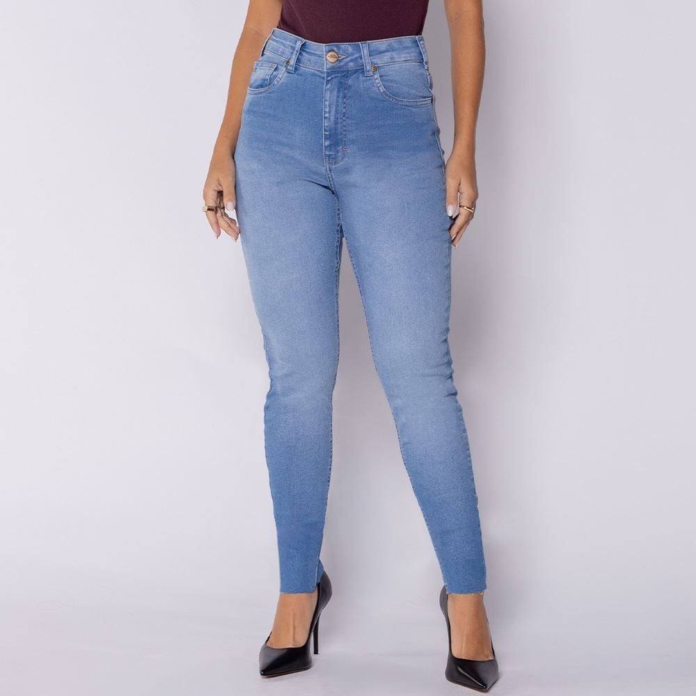 Calça Jeans Feminina Skinny Patricia Foster