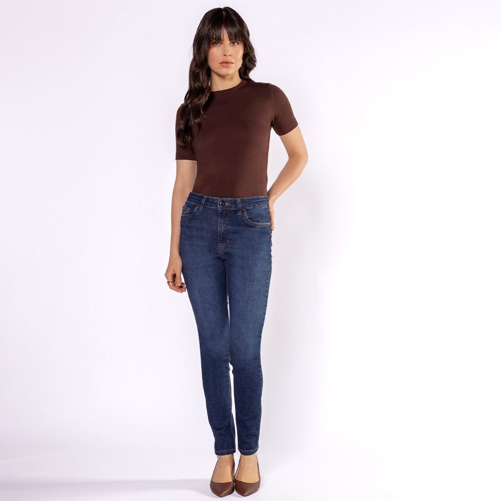 Calça Jeans Feminina Skinny Patricia Foster