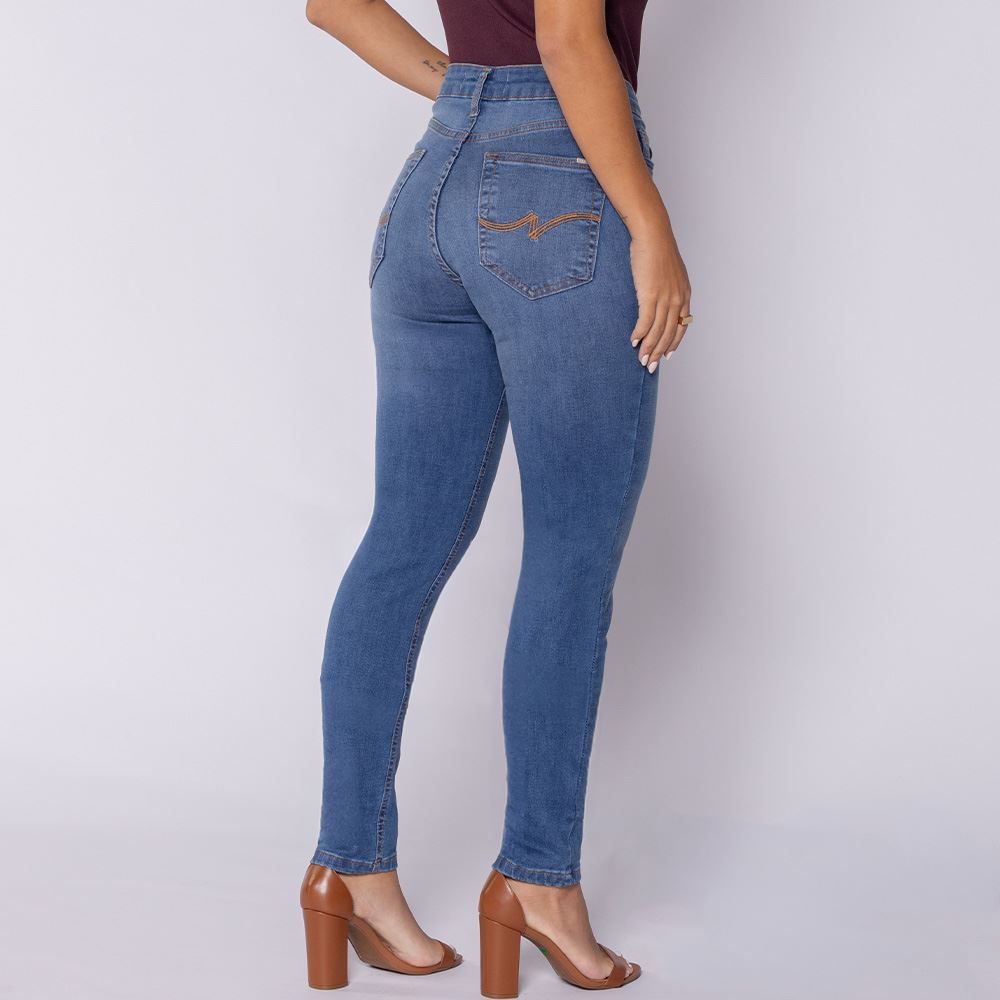 Calça Jeans Feminina Skinny Patricia Foster