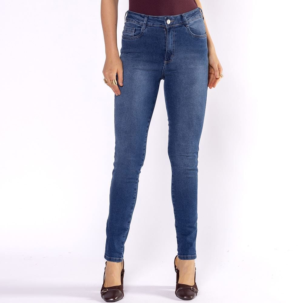 Calça Jeans Feminina Skinny Patricia Foster