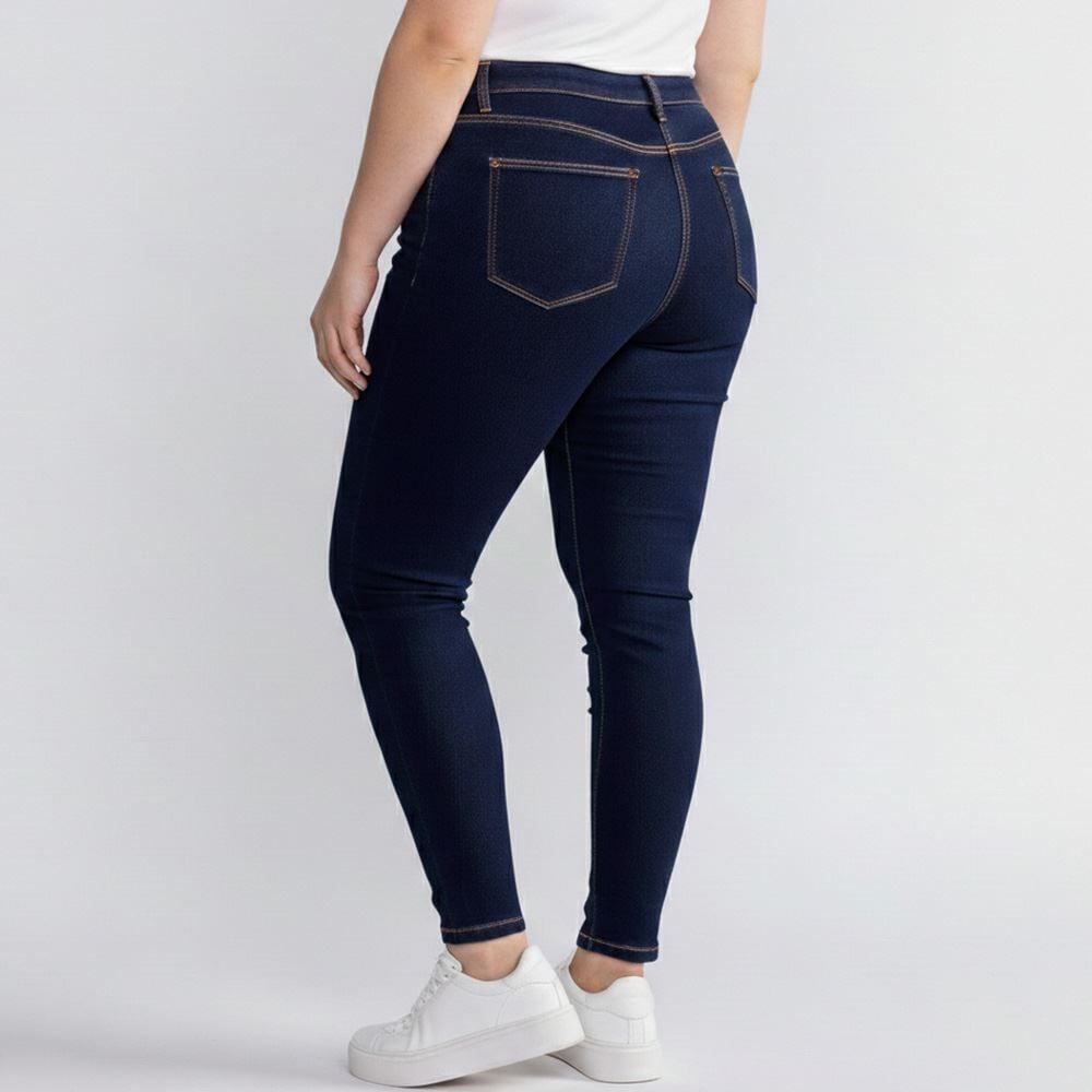 Calça Jeans Feminina Sninny Plus Size Patricia Foster Mais