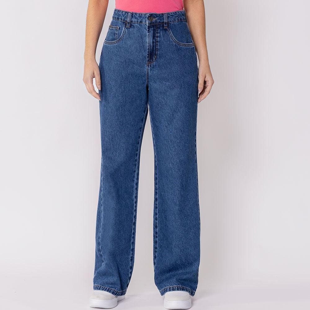 Calça Feminina Jeans Wide Leg Boby Blues 