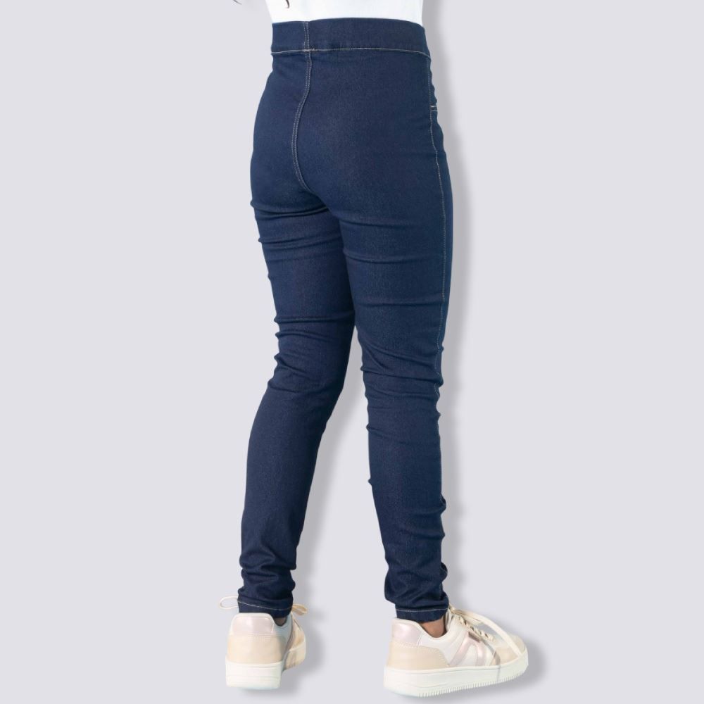 Calça Jeans Infantil Feminina Jegging 12 a 16 Anos Marmelada