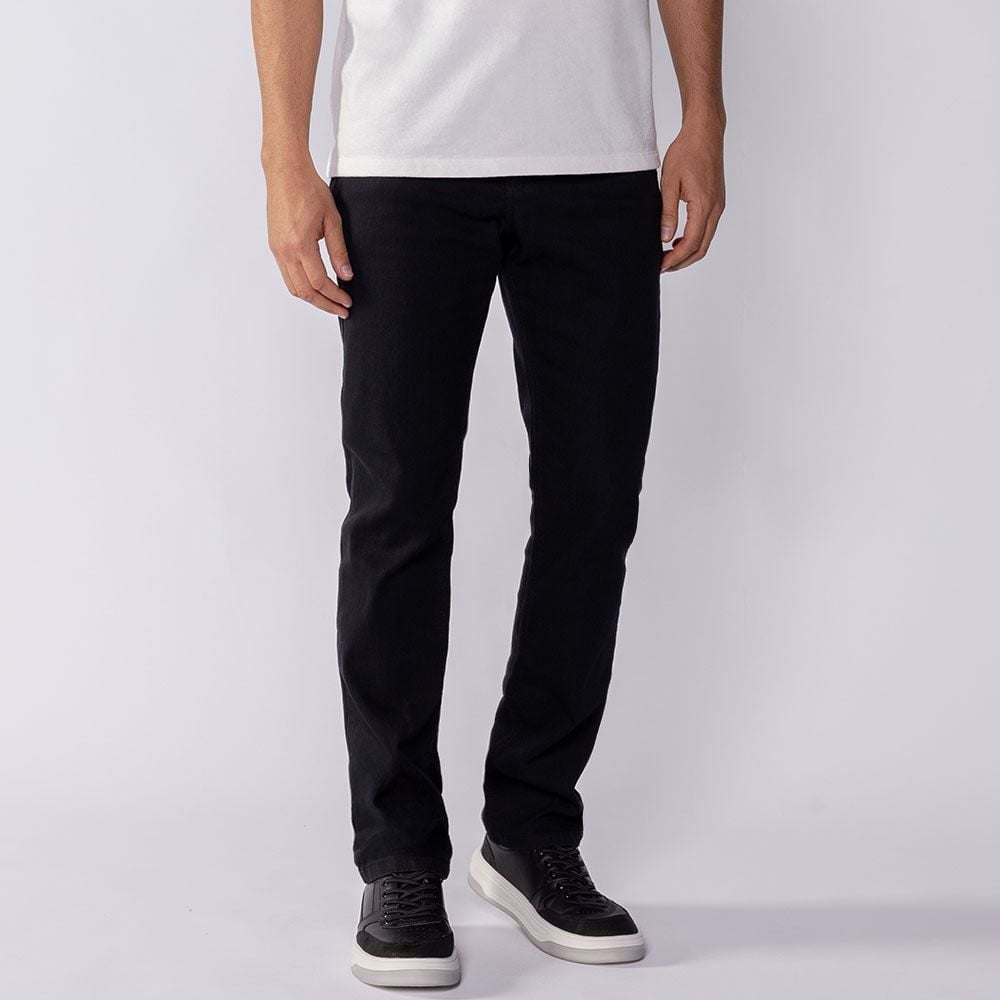 Calça Jeans Masculina Black Slim Marc Alain