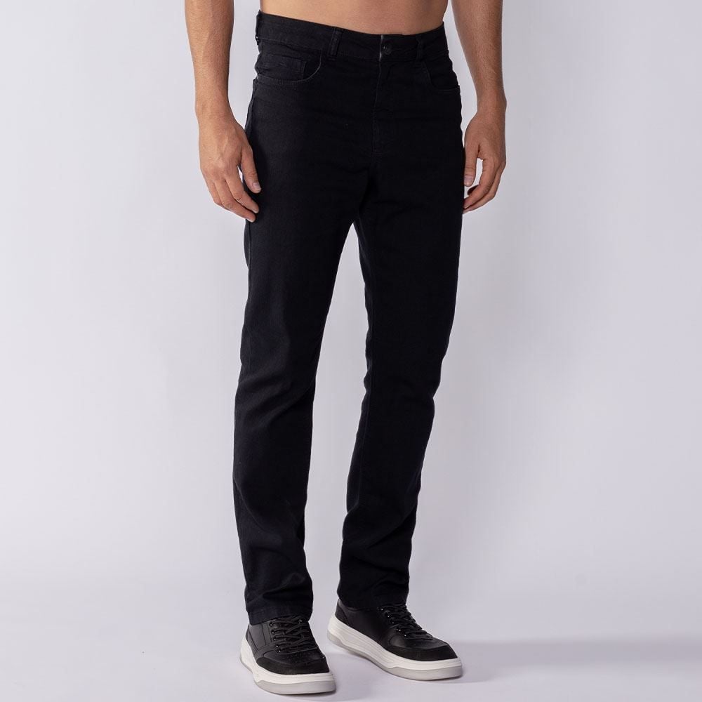 Calça Jeans Masculina Black Slim Marc Alain