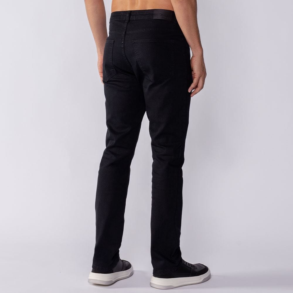 Calça Jeans Masculina Black Slim Marc Alain