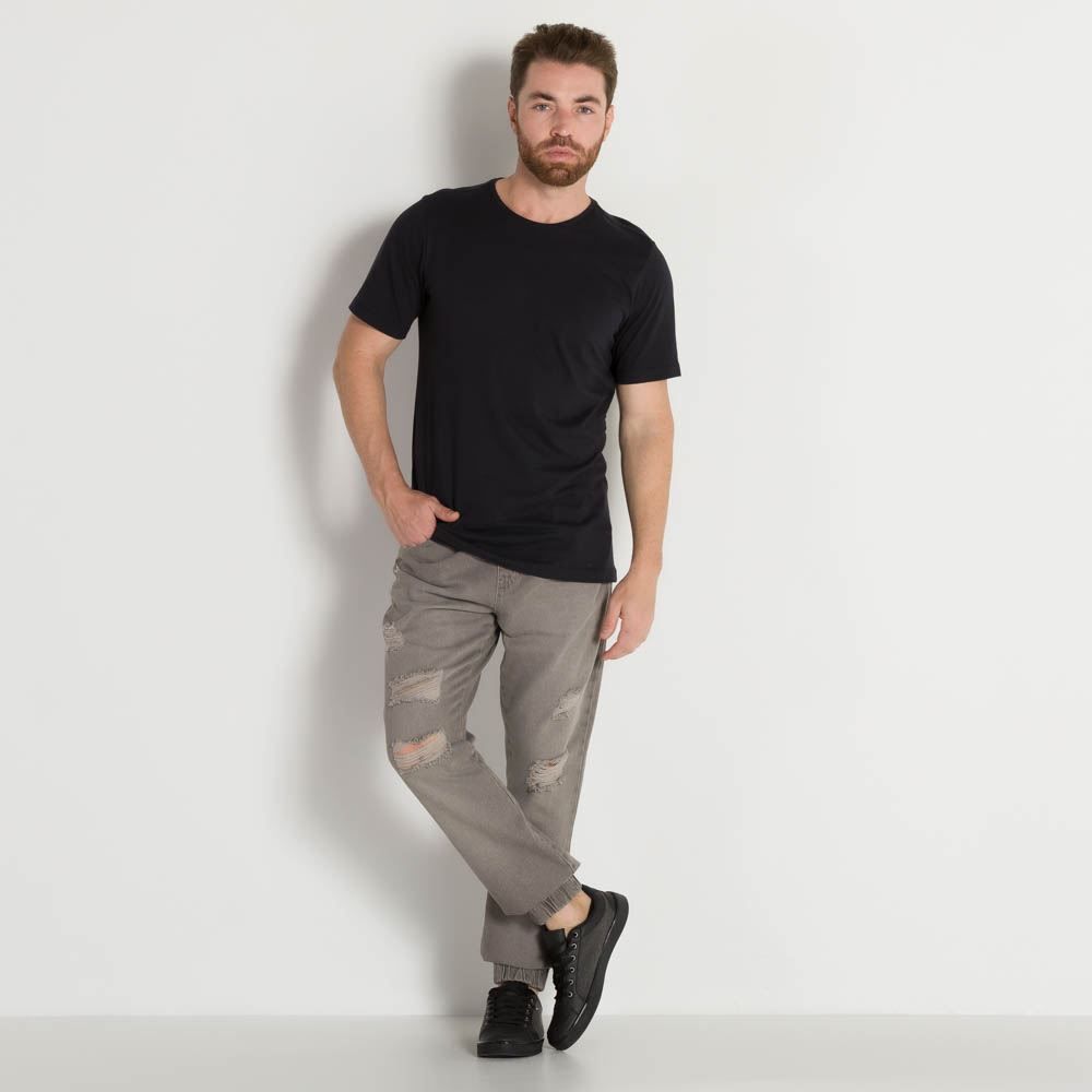 Calça Jeans Masculina Jogger Thing