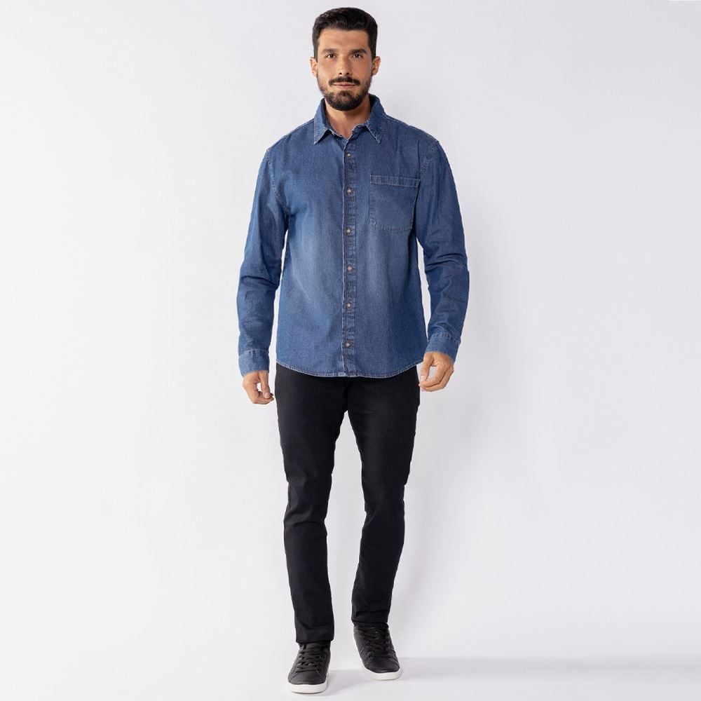 Calça Jeans Masculina Skinny Marc Alain