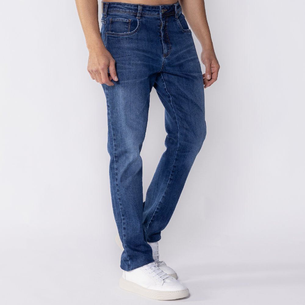 Calça Jeans Masculina Slim Marc Alain
