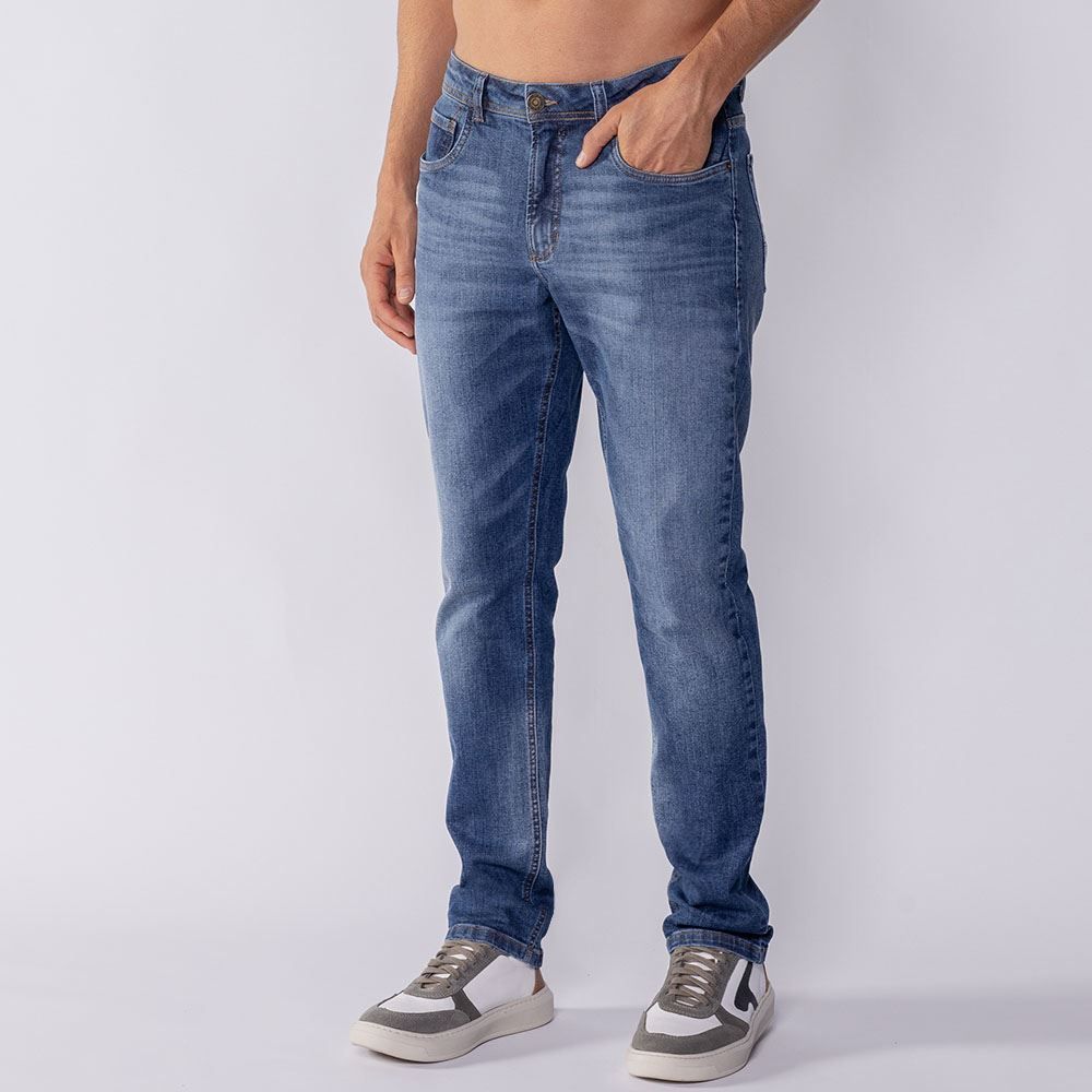 Calça Jeans Masculina Slim Marc Alain