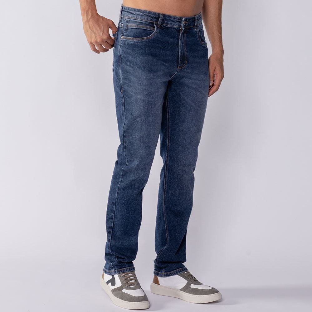Calça Jeans Masculina Slim Marc Alain 