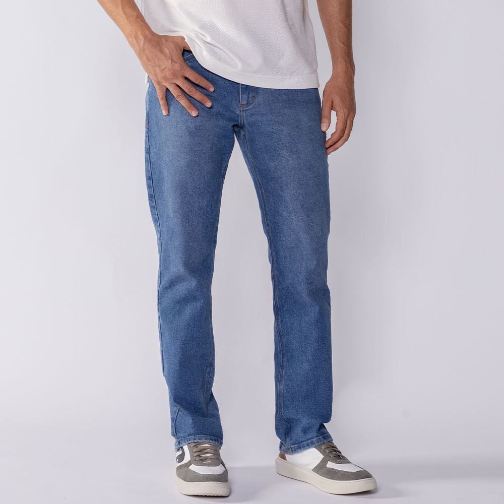 Calça Jeans Masculina Tradicional Marc Alain