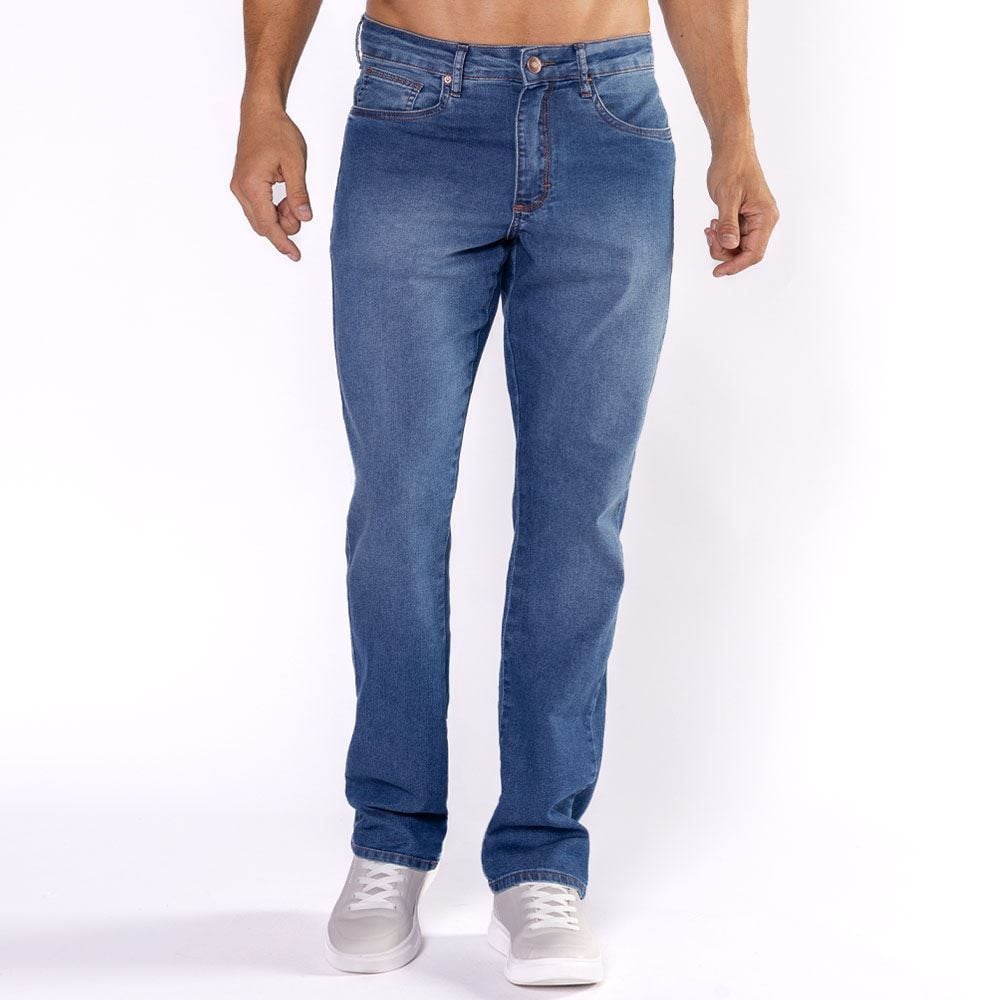 Calça Jeans Masculina Tradicional Marc Alain