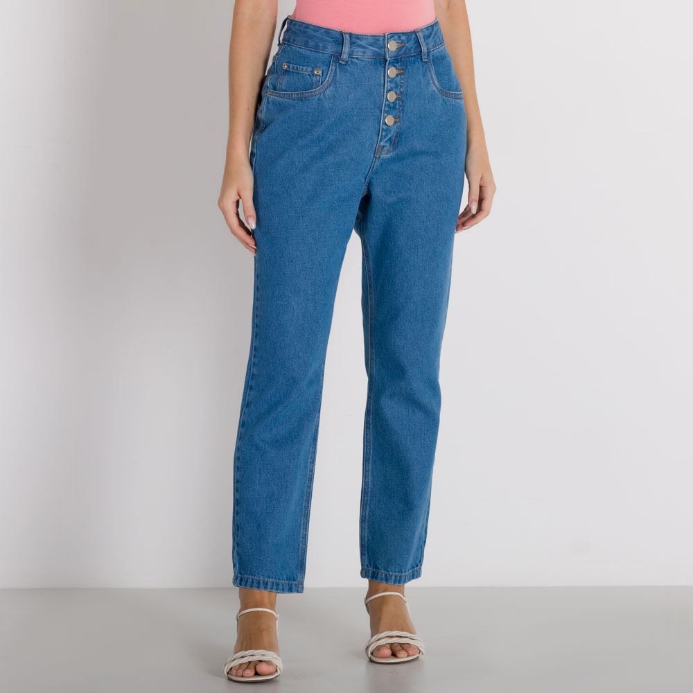 Calça Jeans Modelagem Mom Patricia Foster