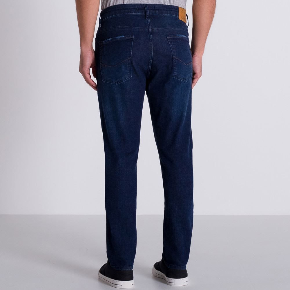 Calça Jeans Modelo Slim Marc Alain