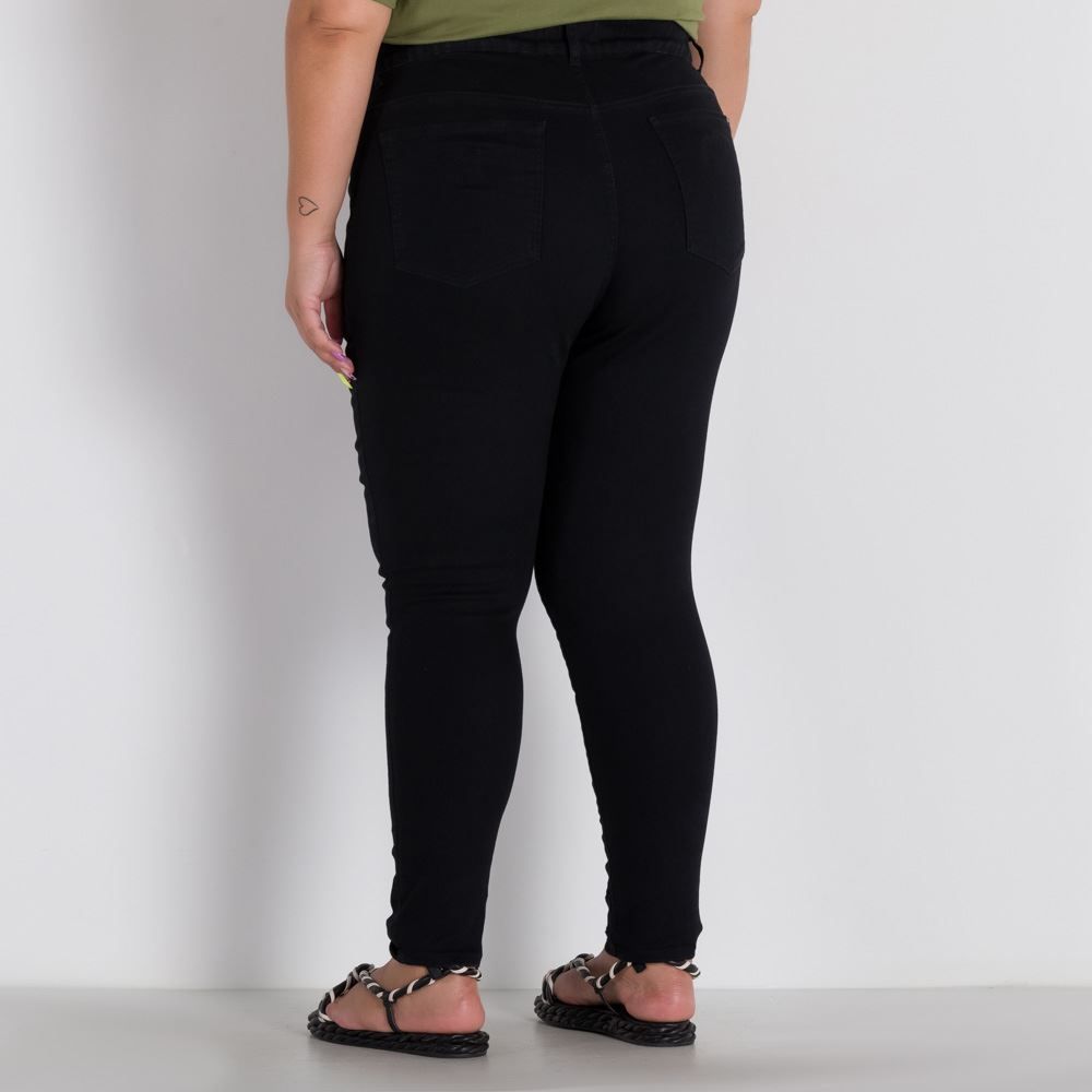 Calça Jeans Plus Size Legging Basic Patrícia Foster Mais