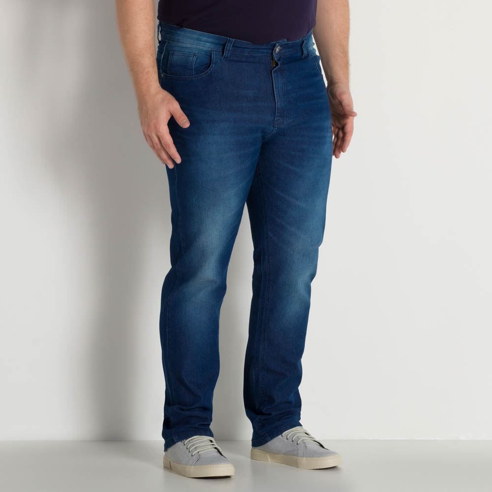 Calça Jeans Plus Slim Marc Alain
