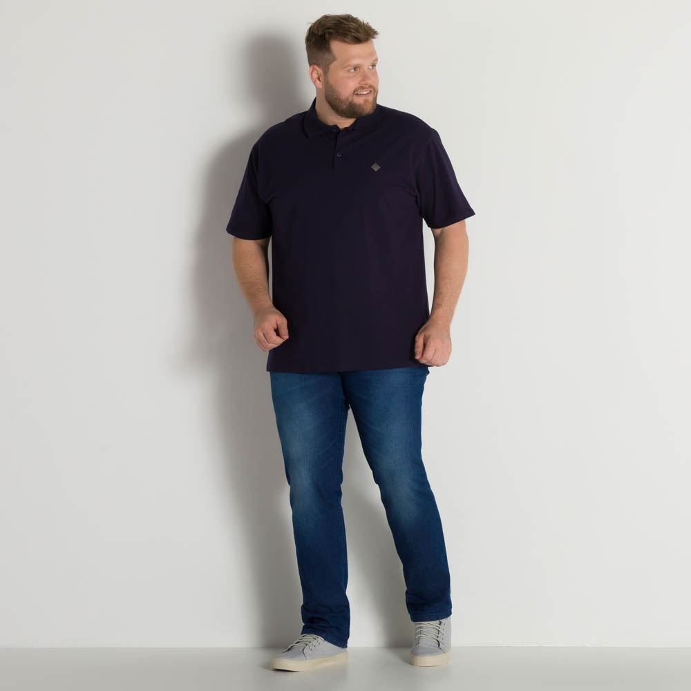 Calça Jeans Plus Slim Marc Alain