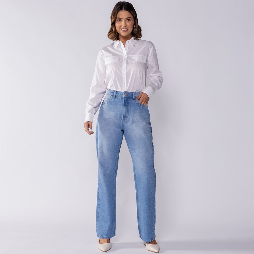 Calça Jeans Feminina Reta Boby Blues