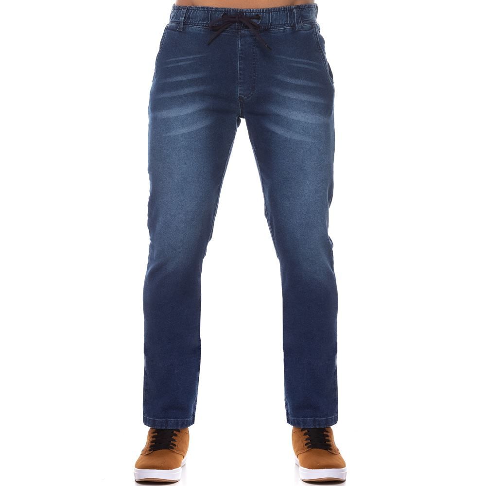 Calça Jeans Skinny com Bigodes Nicoboco