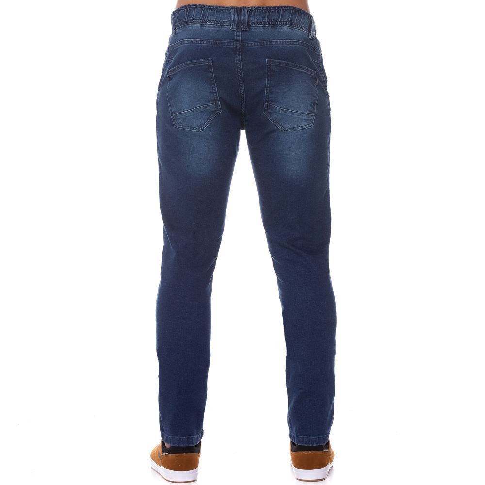 Calça Jeans Skinny com Bigodes Nicoboco