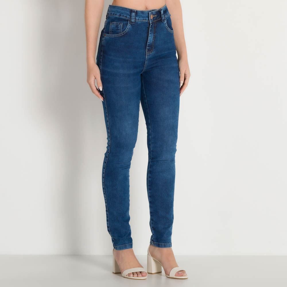 Calça Jeans Skinny Five Pockets Patricia Foster