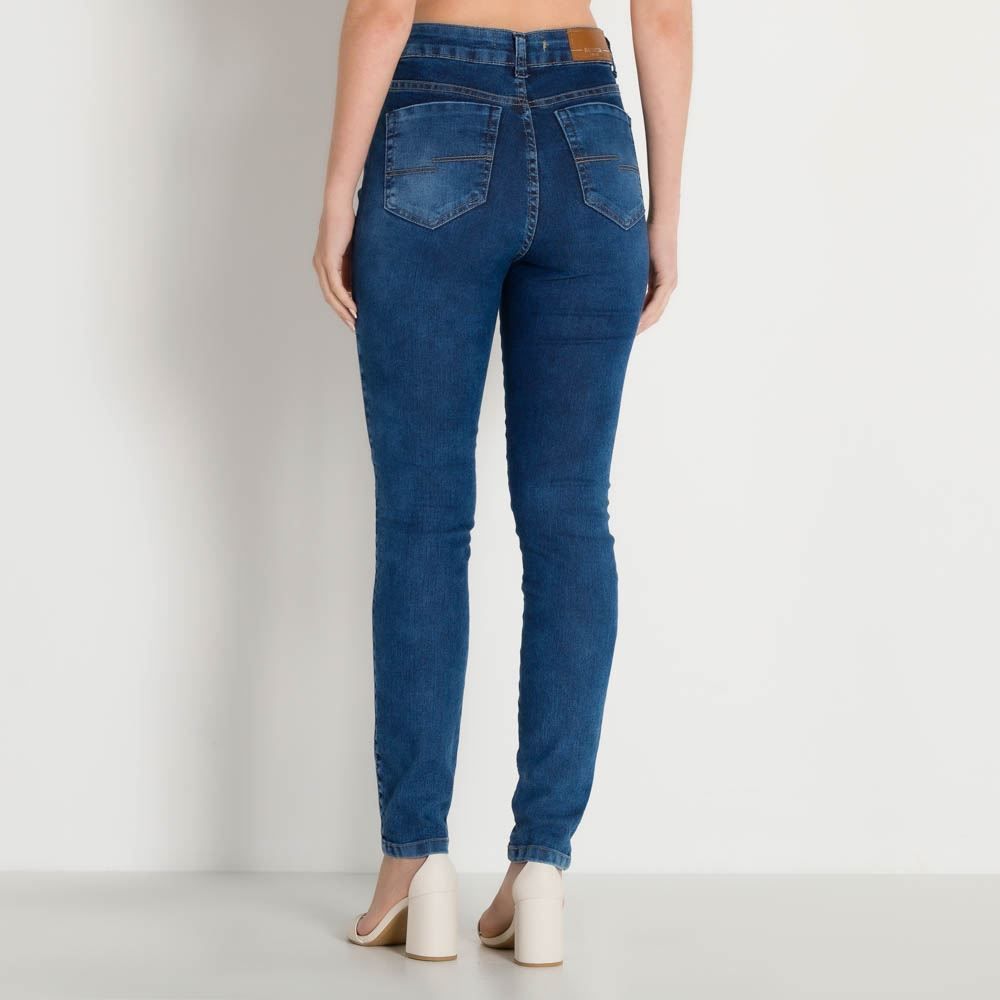 Calça Jeans Skinny Five Pockets Patricia Foster