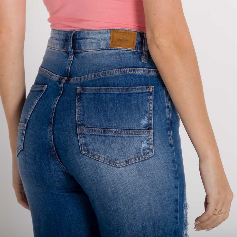Calça Jeans Skinny Joelho Rasgado Boby Blues
